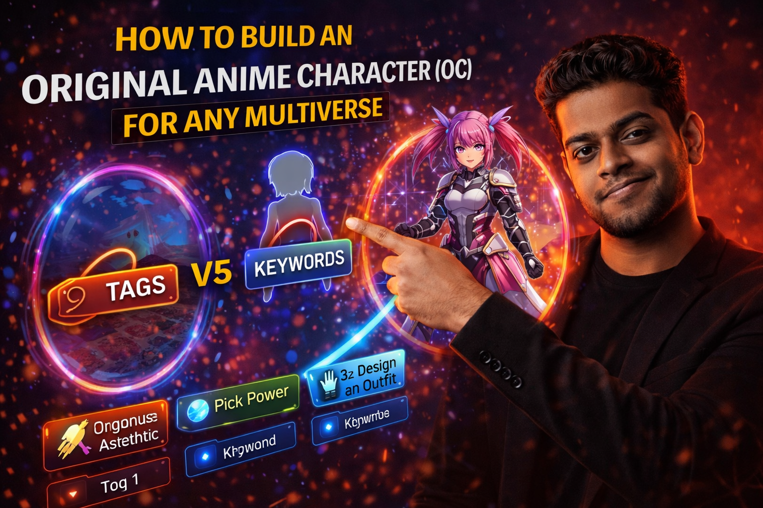 How to Build an Original Anime Character (OC) for Any Multiverse
