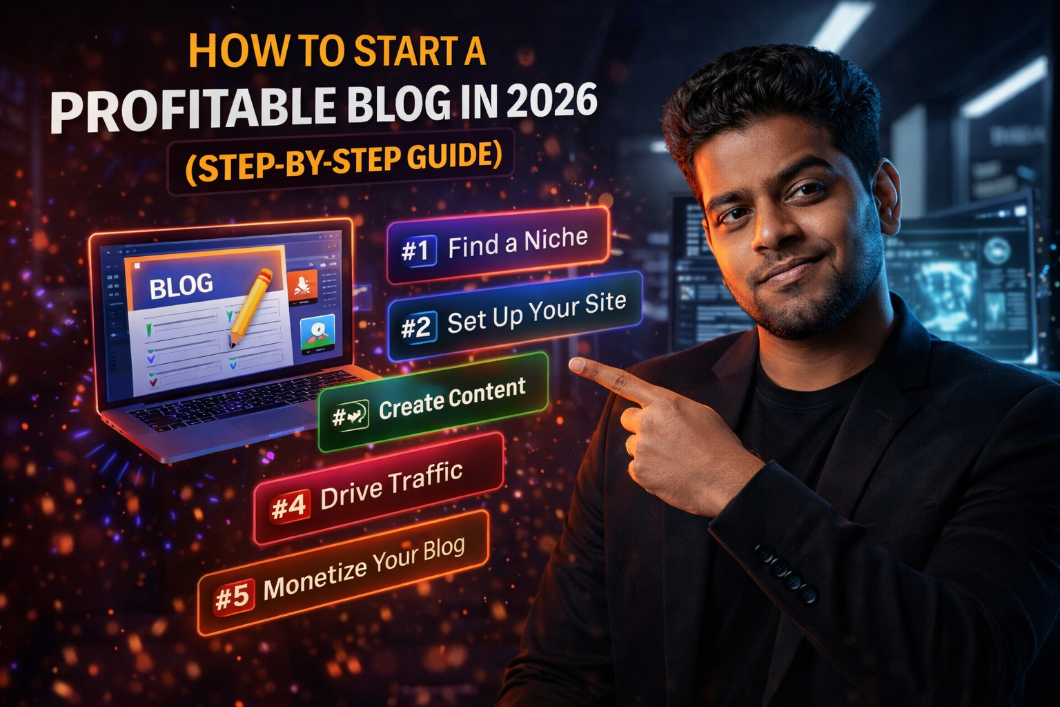 How to Start a Profitable Blog in 2026 (Step-by-Step Guide)