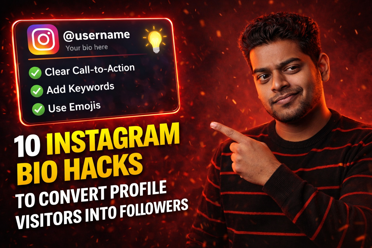 10 Instagram Bio Hacks to Convert Profile Visitors into Followers