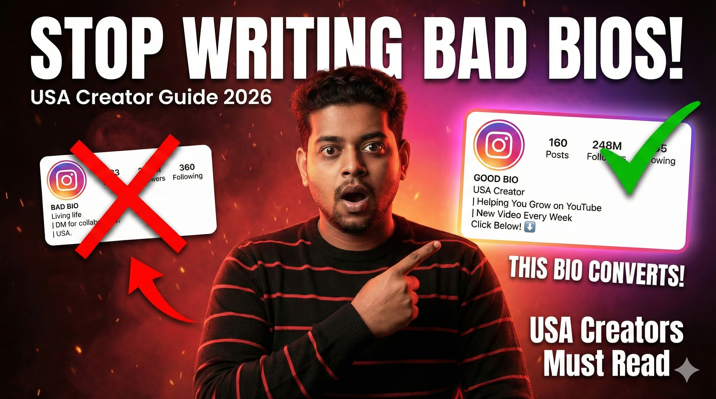 How to Write a Bio for Instagram (Complete Guide for USA Creators)