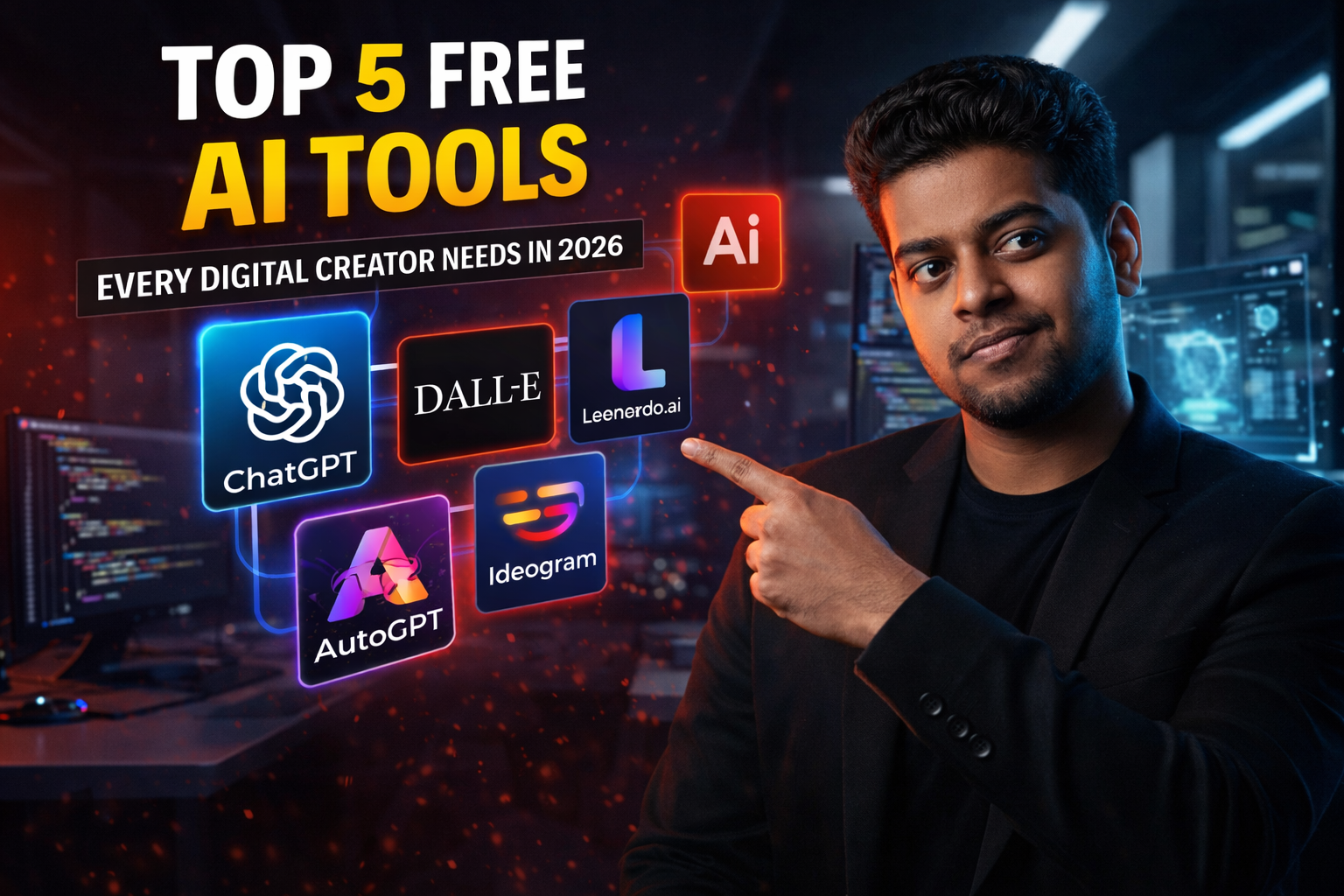 Top 5 Free AI Tools Every Digital Creator Needs in 2026